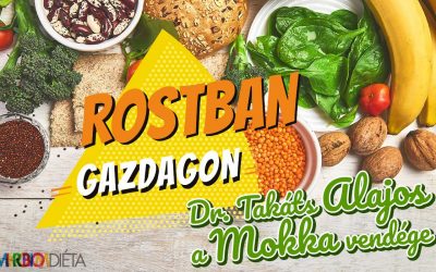 A rostban gazdag étrenddel segíthetjük a jó bélbaktériumok működését – Dr. Takáts Alajos a Mokkában